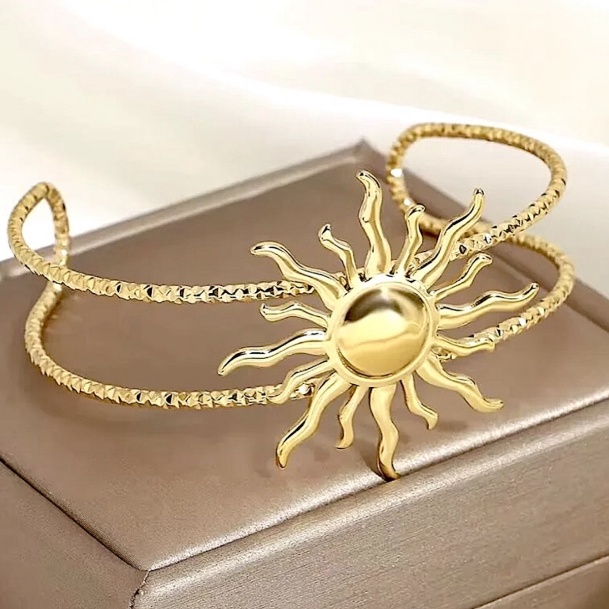 Pulsera Acero Sol