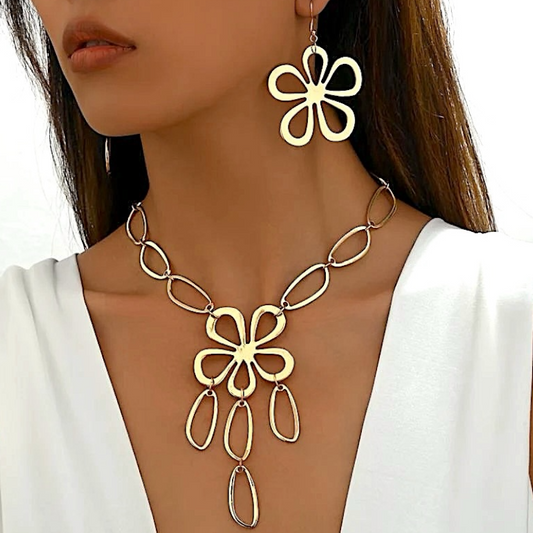 Collar + Aros Mía