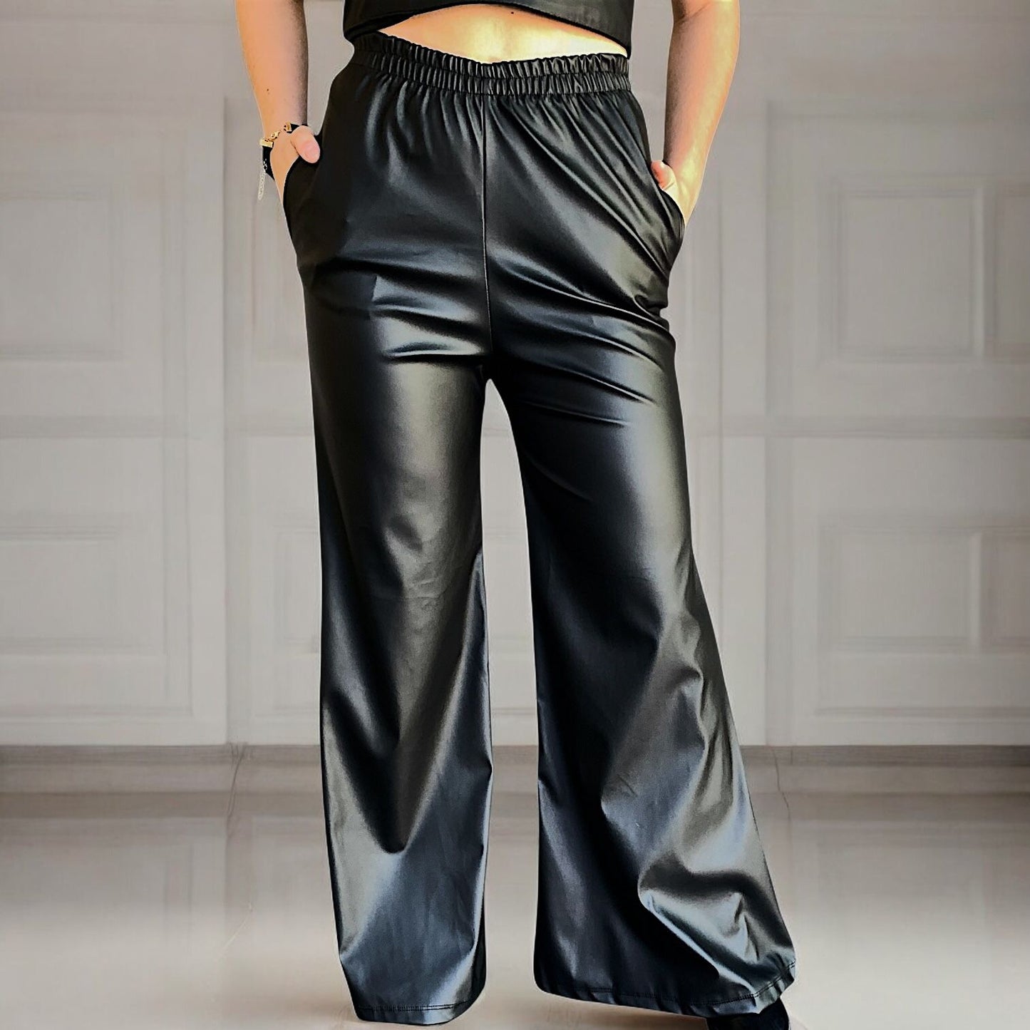 Pantalón Eco Cuero Eda