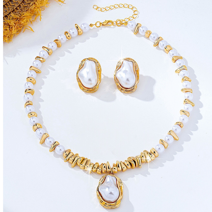 Collar + Aros Moa