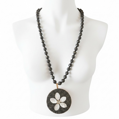 Collar Largo Piedras Naturales