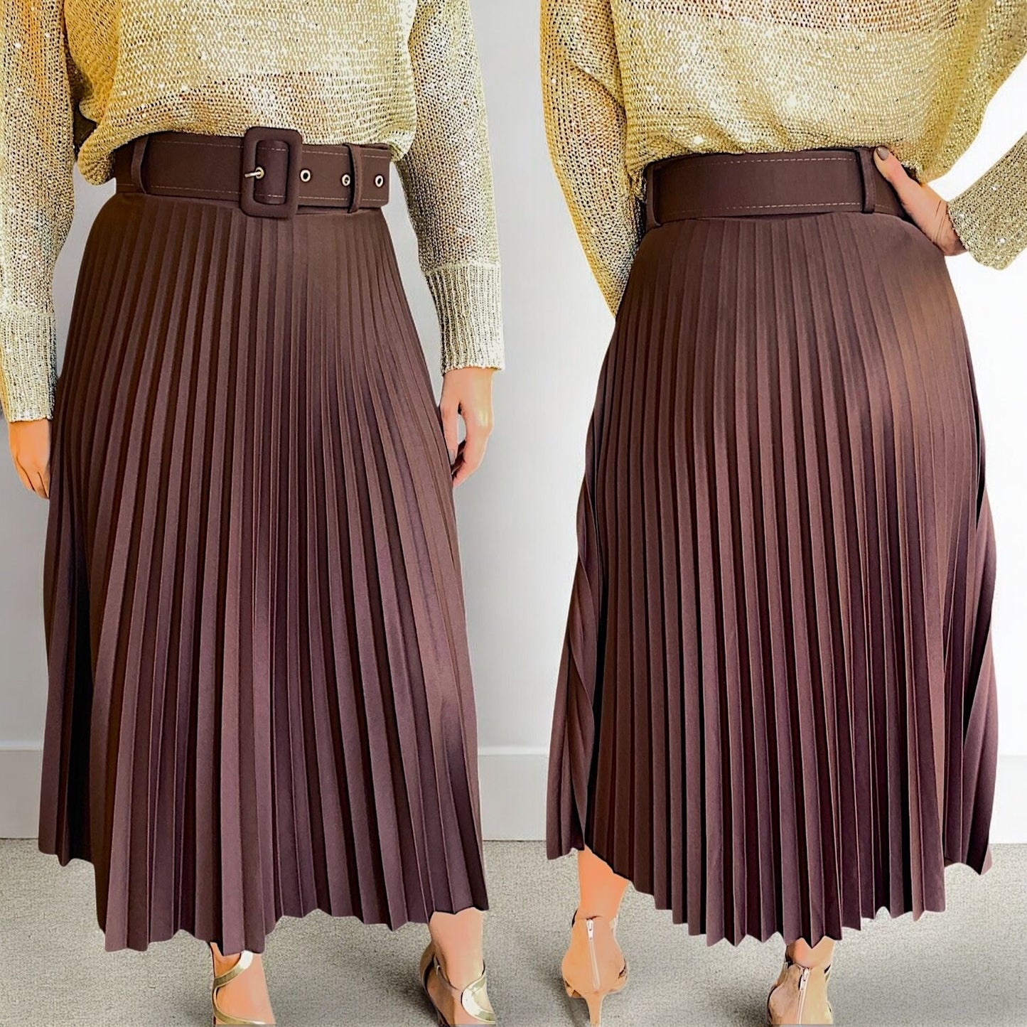 Pollera Plisada Mika