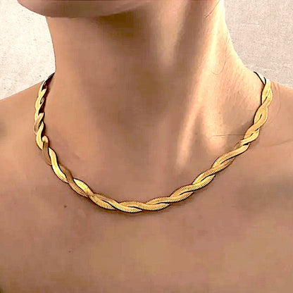 Collar Acero Jade