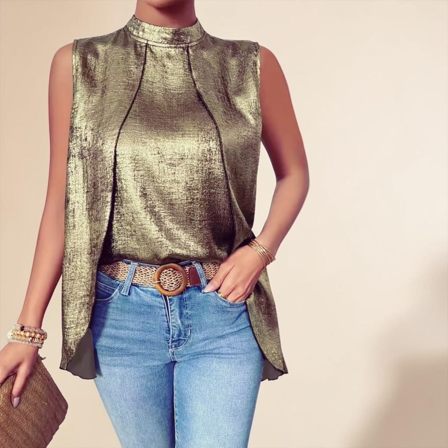 Blusa Dorada Kaia