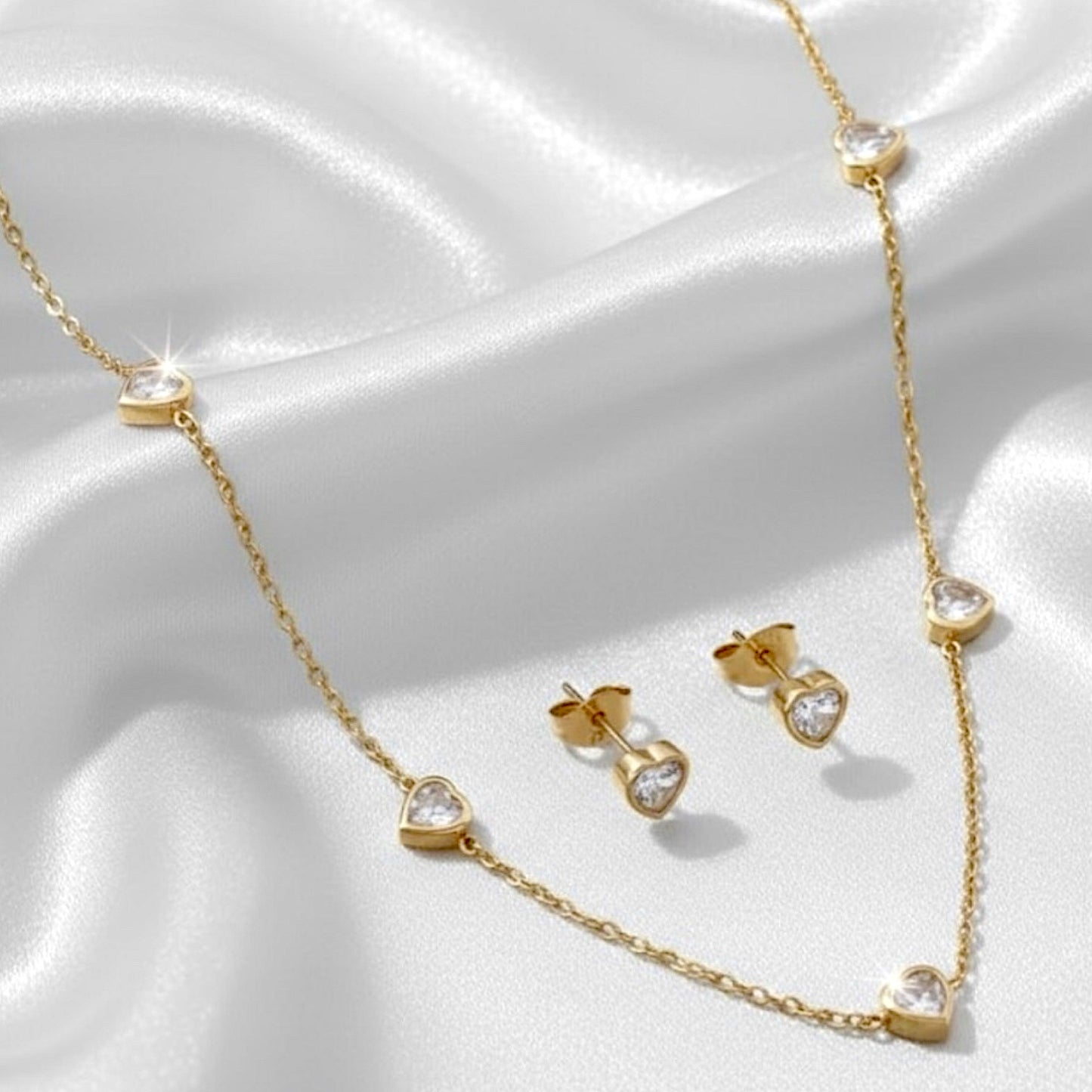 Collar & Aro Acero Nuara