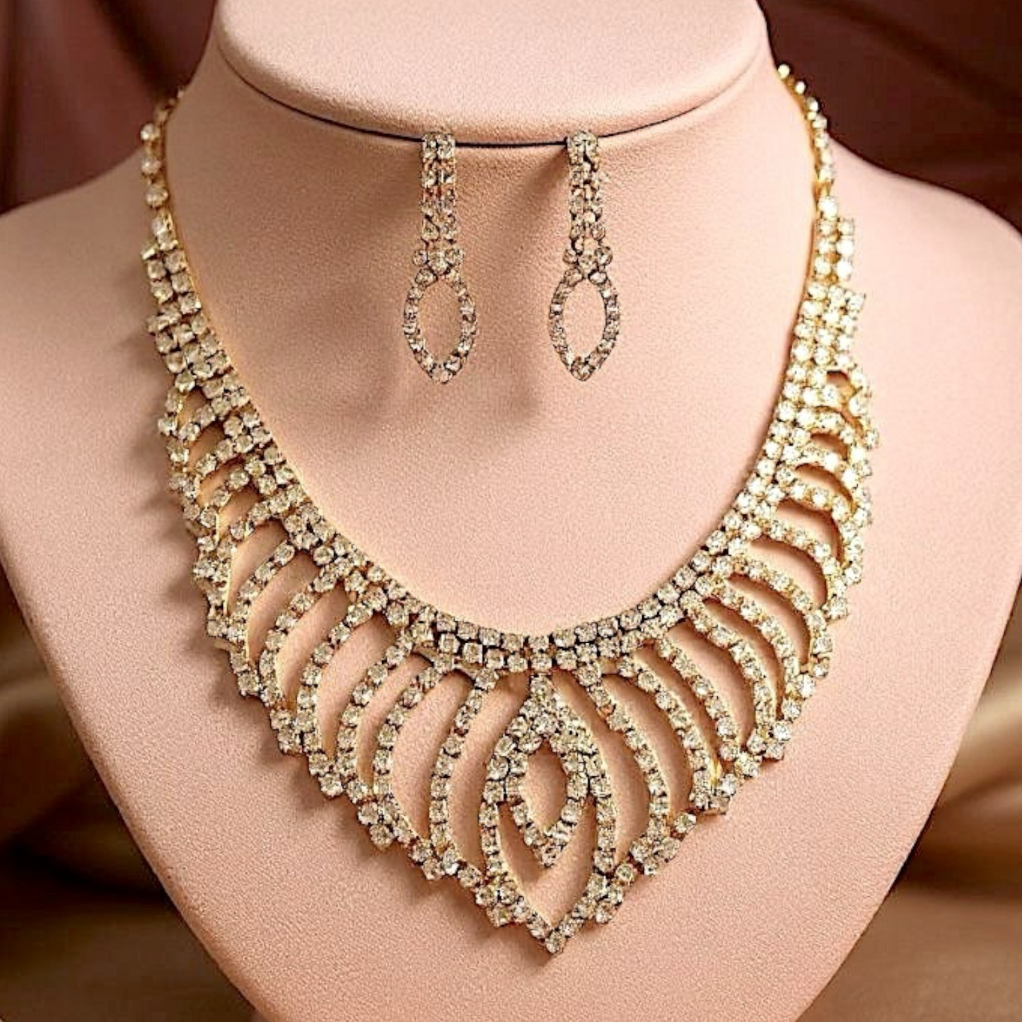 Collar & Aros Strass