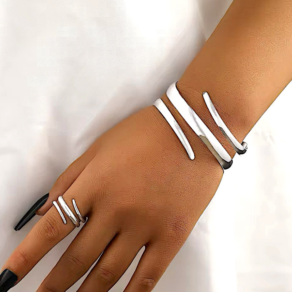 Brazalete & Anillo Bea