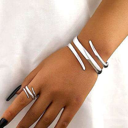 Brazalete & Anillo Bea