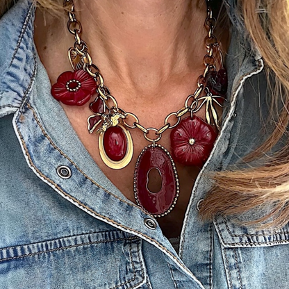 Collar Acero & Maite