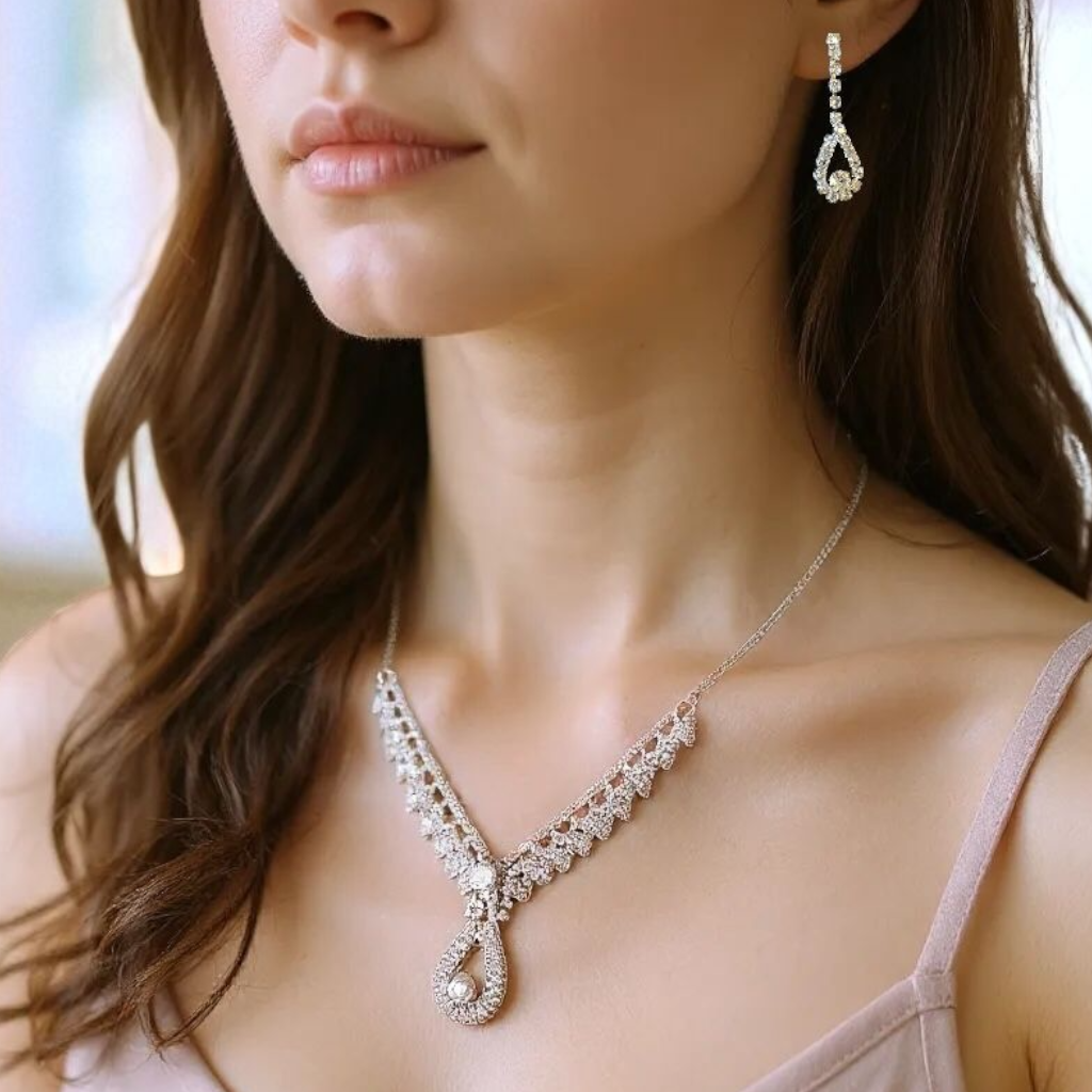 Collar & Aros Strass