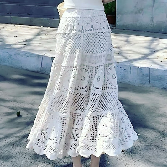 Pollera Crochet Tina