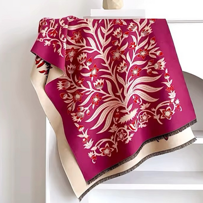 Pashmina/Chal/Bufanda Reversible