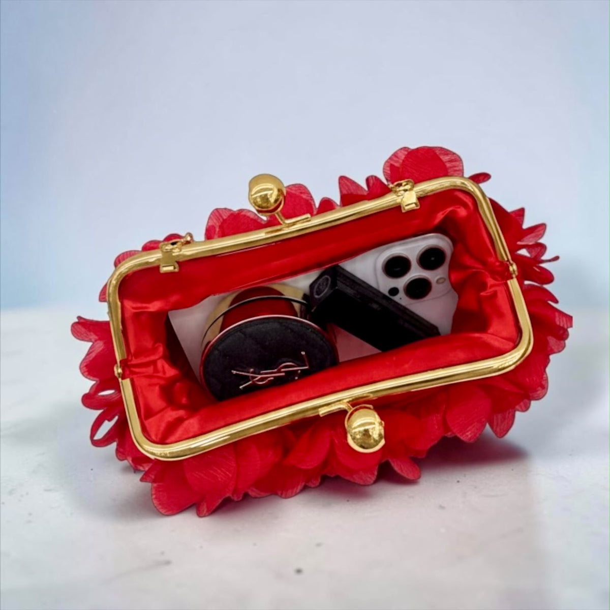 Clutch/Cartera Flor