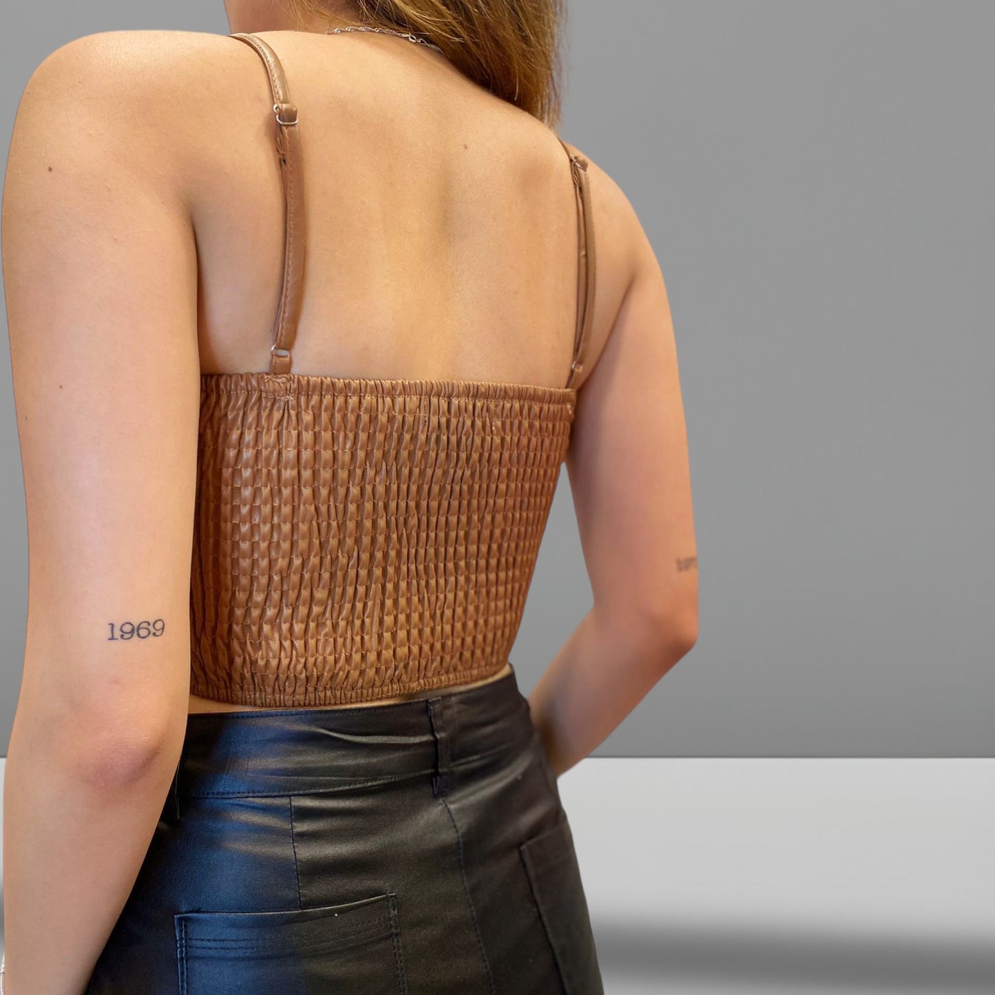 Crop Top Eco Cuero Criss