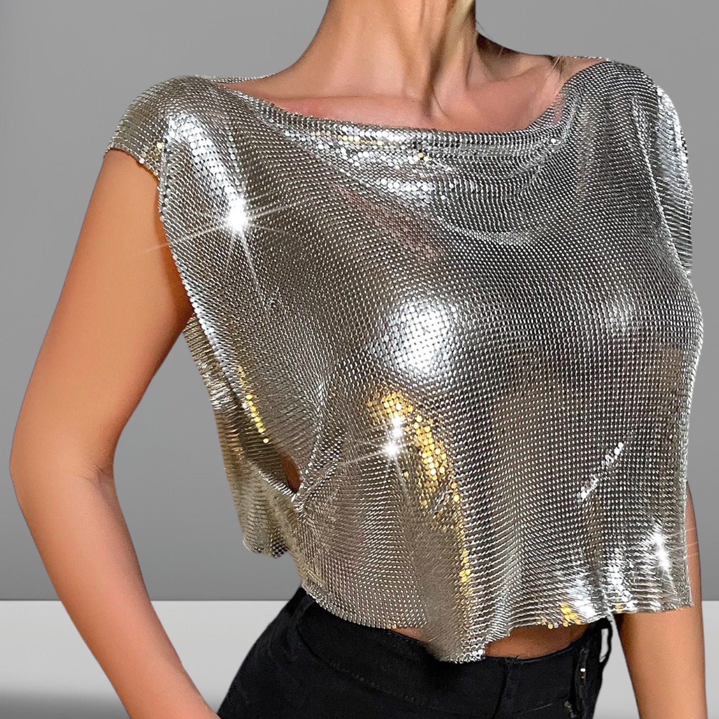 Crop Top de Metal Alexa