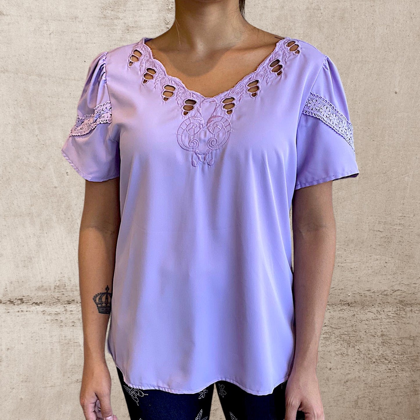 Blusa Plus Zinna