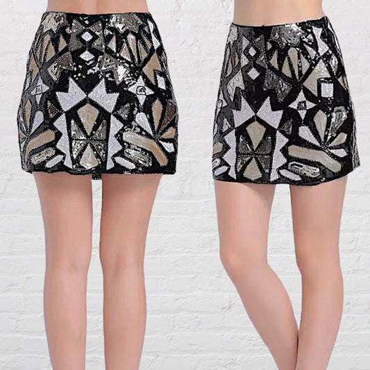 Pollera Lentejuelas Ginna