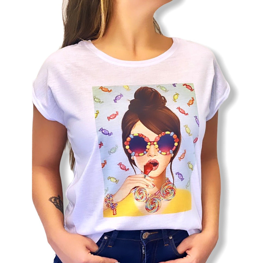 Remera Candy Girl