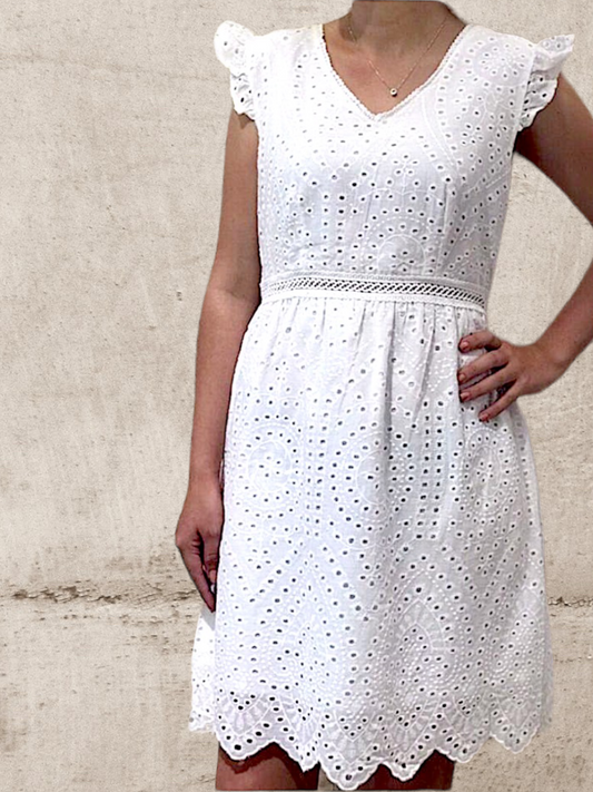 Vestido Broderie Sol